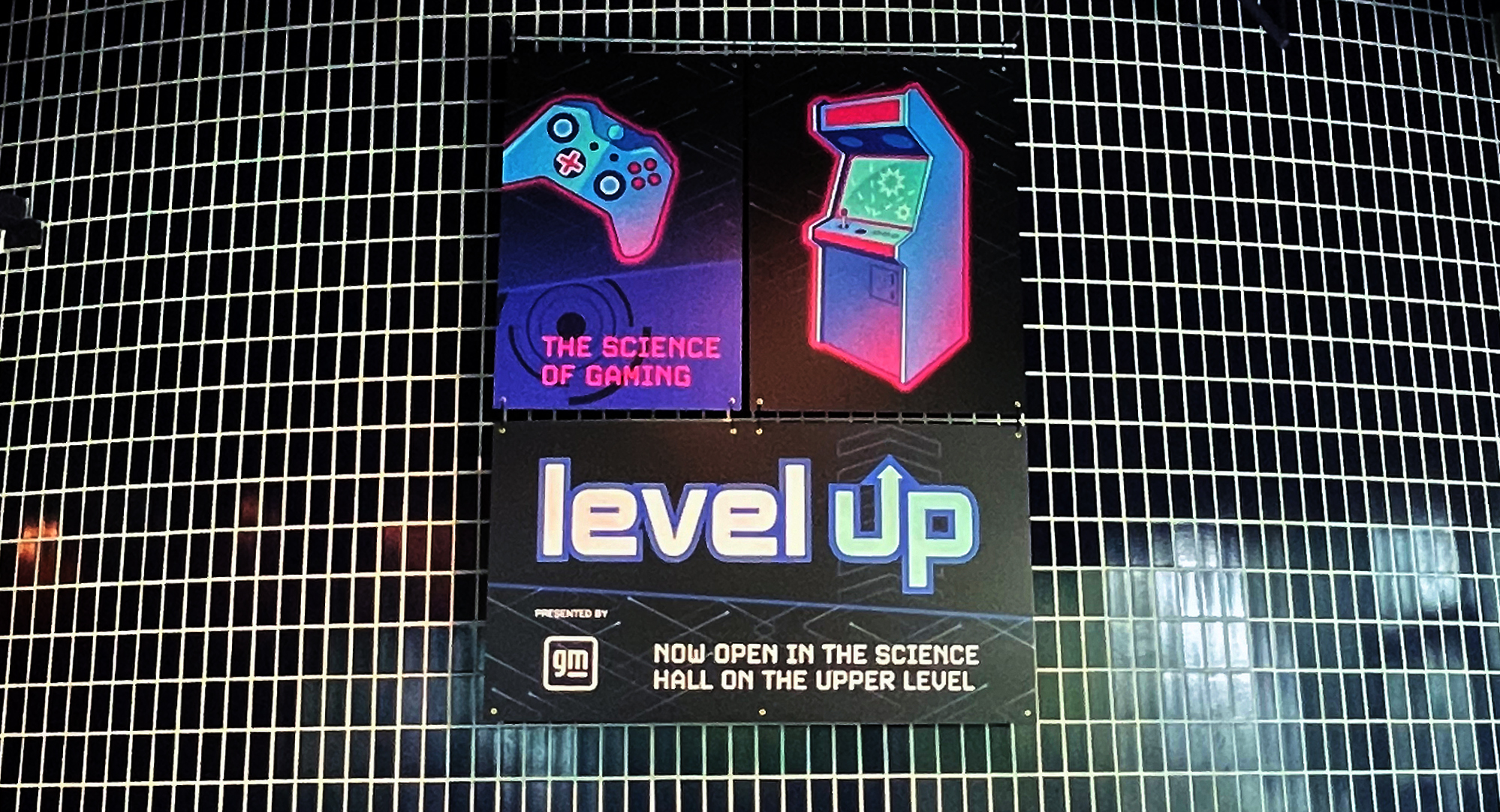 Michigan Science Center Level Up Posters