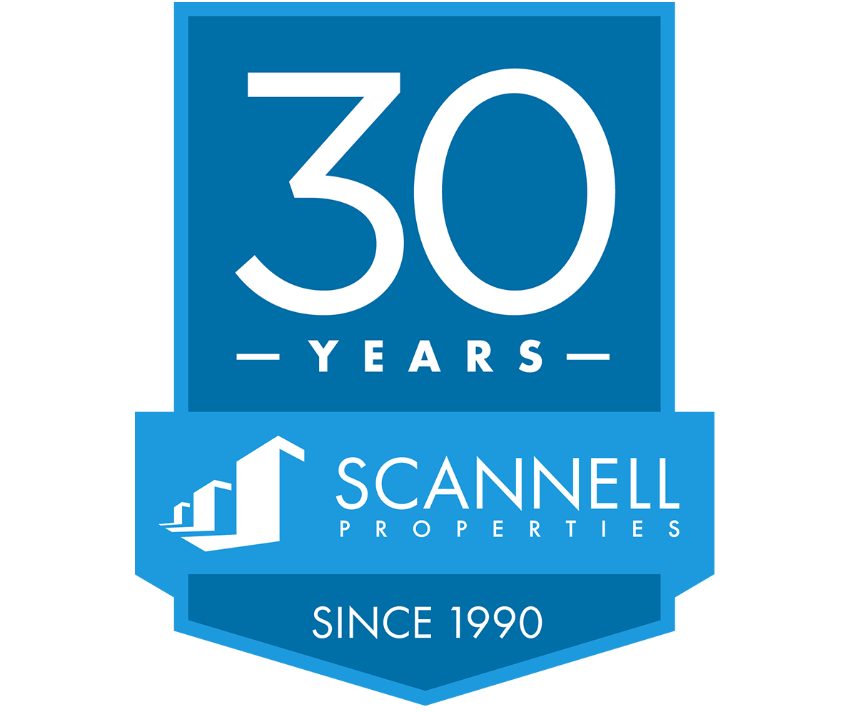 Scannell 30 Years Anniversary Logo
